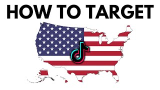 HOW TO TARGET US AUDIENCE ON TIKTOK | NO BULLSH*T!