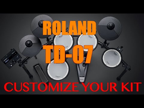 Roland TD-07 Kit Edit (Customize)