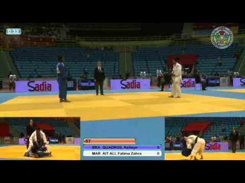 Judo Worldcup Saou Paulo 2011: -63kg DREXLER, Hilde (AUT) - BARBOSA, Danielli (BRA)
