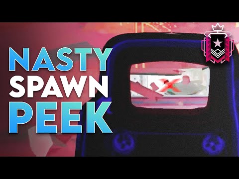 The Nastiest Spawn Peek in Champion Ranked - Rainbow Six Siege