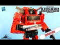 Transformers War For Cybertron Kingdom Voyager Class INFERNO Video Review