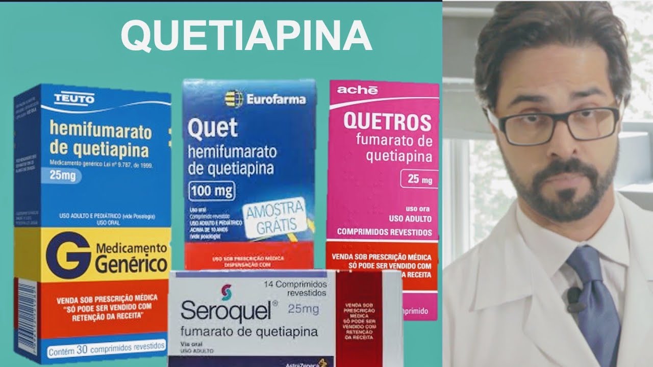 Tudo sobre a Quetiapina (Quet, Quetros, Seroquel) - Vantagens, Riscos e Efeitos Colaterais