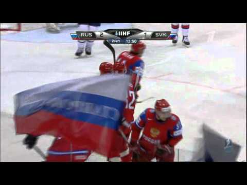 Goal PEREZHOGIN Alexander (Russia vs Slovakia) World Championship 20/05/2012