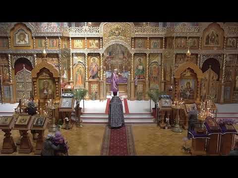 HVC 2022-04-10 Liturgy St. Mary of Egypt Преп. Марии Египетской