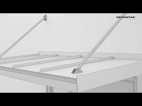 Entrétak Designtak Modern Flat