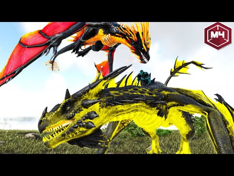BOSSKAMPF GEGEN FIRE GOD! 😮 NEUE WYVERN ENTWICKLUNG? 😍 - ARK Devin Fo.23