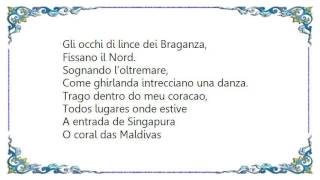 Franco Battiato - Segunda-Feira Lyrics