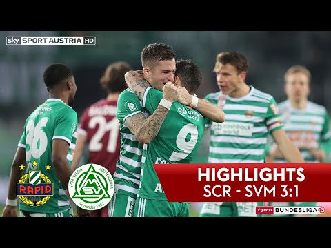 tipico Bundesliga, 21. Runde: SK Rapid Wien - SV Mattersburg 3:1