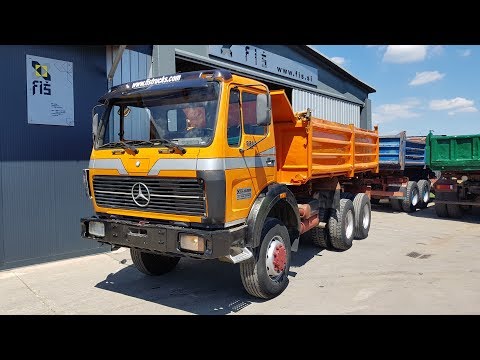 TRUCK MERCEDES-BENZ 2626 TIPPER 6X6 FIŠ TRUCKS SLOVENIA