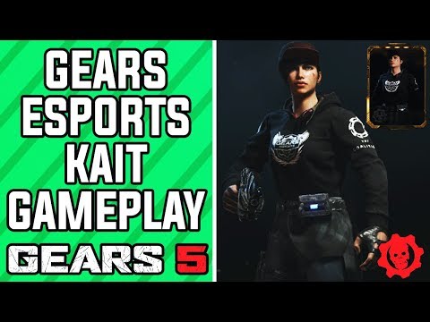 GEARS ESPORTS KAIT GAMEPLAY! - Gears of War 4 Multiplayer Character Gameplay (GEARS 5 Esports Kait)