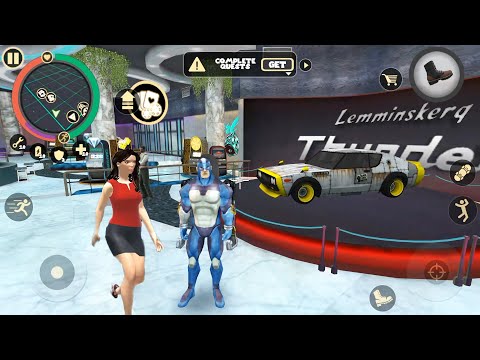 Rope Hero: Vice Town (Casino big Updated New Roadster) – Games Kon – HD Android Gameplay