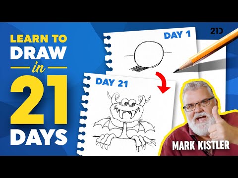 21Draw: LEARN TO DRAW IN 21 Days! (For Complete Beginners)