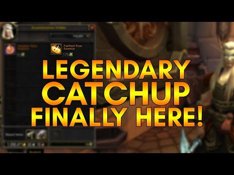 You can FINALLY get Legion Legendaries FASTER in 7.3.5! Do we care?