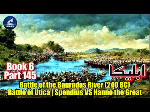 Part 145 | Ableeka | Battle of the Bagradas River (240 BC) | Battle of Utica - Spendius VS Hanno