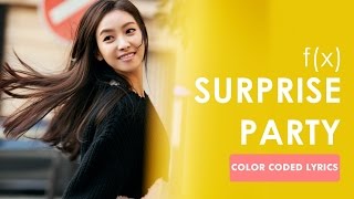 f(x) - Surprise Party | Lyrics