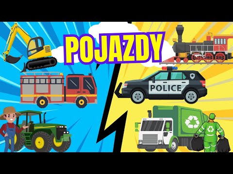 Najlepsze Piosenki o Pojazdach dla Dzieci | Śmieciarka, Traktor, Straż Pożarna i Więcej!