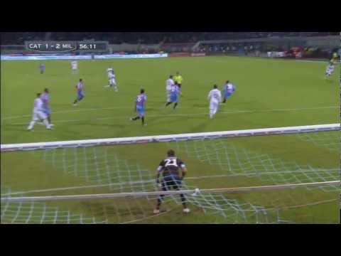 Catania vs AC Milan (1-3) Milanist pergjithmon Kevin-Prince Boateng Goal (56')