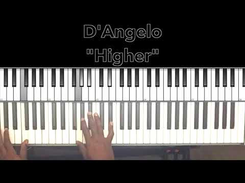 D'Angelo "Higher" Piano Tutorial