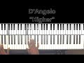 D'Angelo "Higher" Piano Tutorial