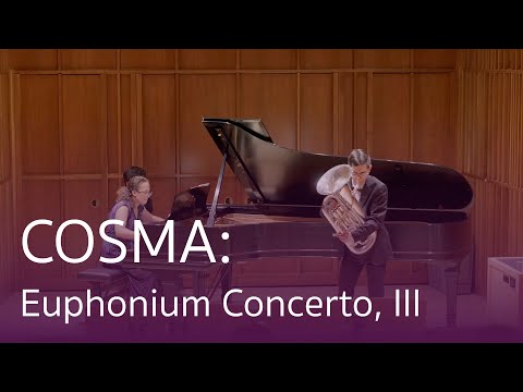 Cosma: Euphonium Concerto, III. Giocoso - Nathanael Kumar, euphonium