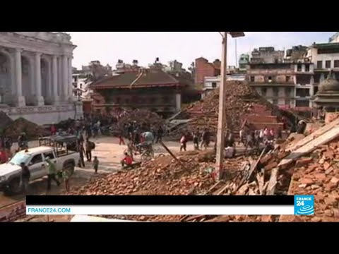 NEPAL EARTHQUAKE - Centuries of History reduced to rubble