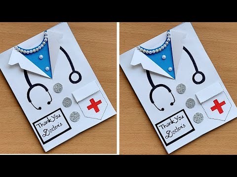 Doctor Card/How to make Doctor Card/Thank you Card for Doctors and Nurses/Corona Fighters