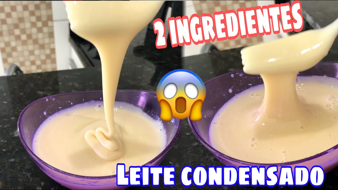 APENAS 2 INGREDIENTES: NUNCA MAIS COMPRO LEITE CONDENSADO