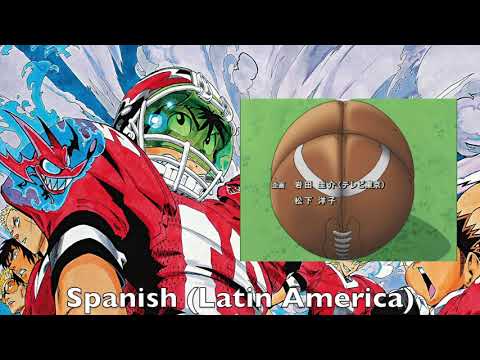 Eyeshield 21 Opening 1 Multilanguage Comparison