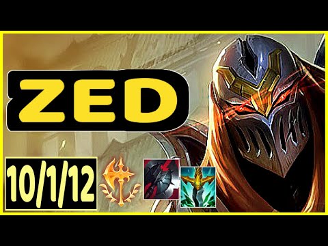 ZED VS GRAGAS - 10/1/12 KDA MID GAMEPLAY CHALLENGER I