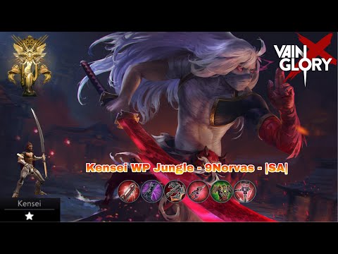 Vainglory 5v5 - |SA| - Kensei WP Jungle  - 9Norvas - Patch 4.6 #3