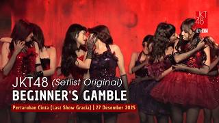 Download lagu JKT48 - Beginner's Gamble | PerCin (Last Show Gracia) 27 Desember 2025 mp3