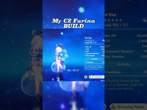 C2 FURINA BUILD SHOWCASE #furina