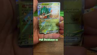 Opening Pokemon Perfect order Pack and pulled Decidueye ex