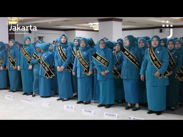 Pengukuhan Dan Pelantikan Bunda PAUD Jakarta Selatan Tahun 2020