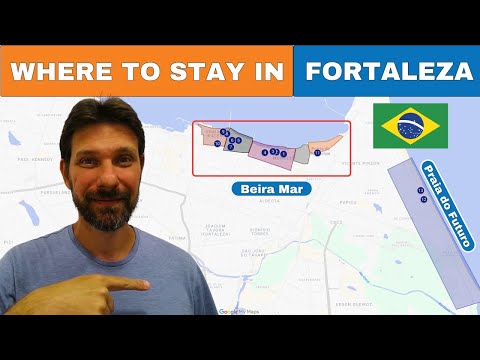 WHERE TO STAY IN FORTALEZA (BRAZIL) | Best Areas and Beaches | Hotel and Inn Tips