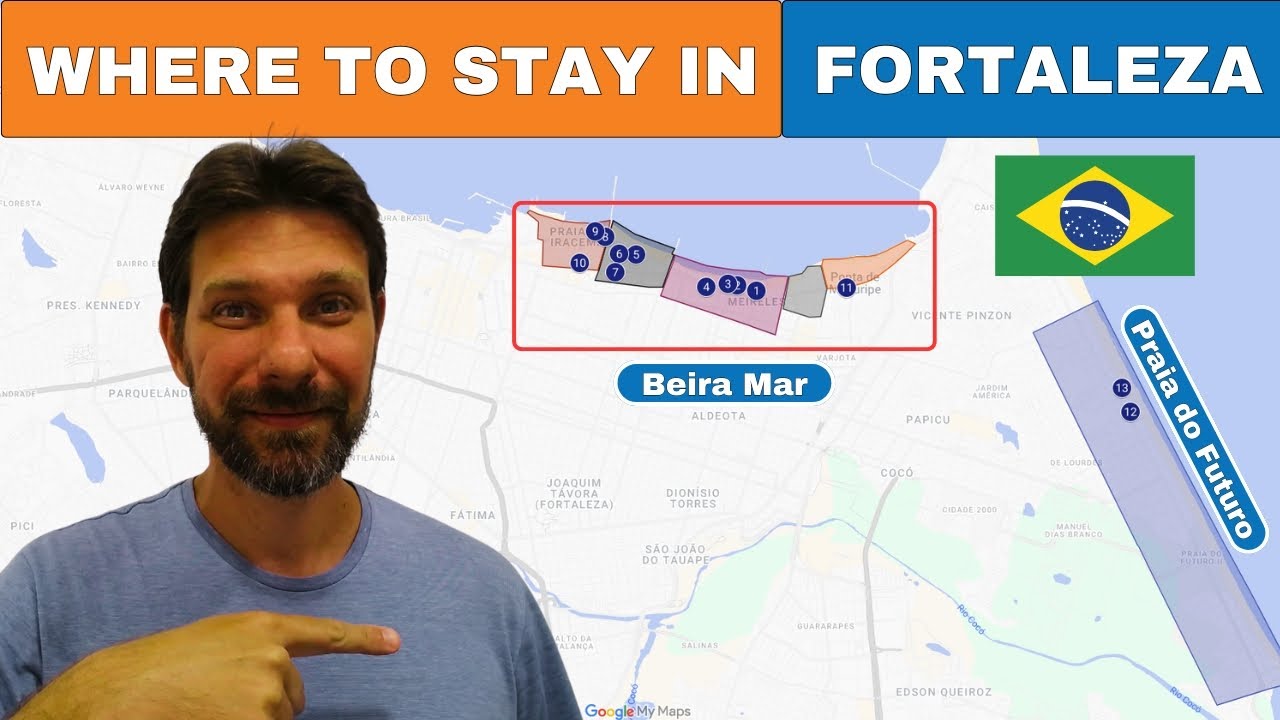 WHERE TO STAY IN FORTALEZA (BRAZIL) | Best Areas and Beaches | Hotel and Inn Tips