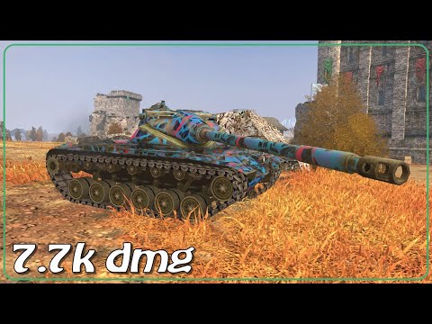 T54E1 • 4 frags • 7.7k dmg • WoT Blitz
