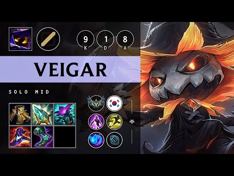 Veigar Mid vs Taliyah - KR Challenger Patch 25.21