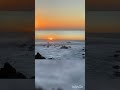 Sunset and Big Waves - Dangerous - be Careful   Jan 18，2021