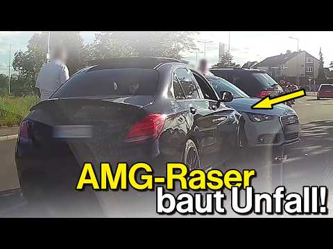 Totalschaden nach Brake-Check, Irrer Sprinterfahrer und AMG-Raser | Dashcam Deutschland #162