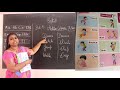 LKG English Action Words