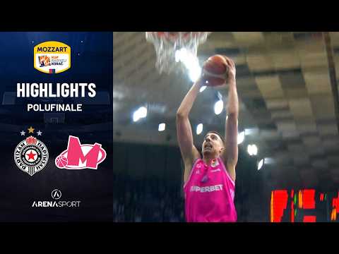 Partizan - Mega 58:80 | Polufinale Kup Radivoj Korać | 20. februar 2026.