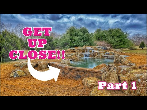 Pond Behind RETAINING WALL | Serenity Elite part 1