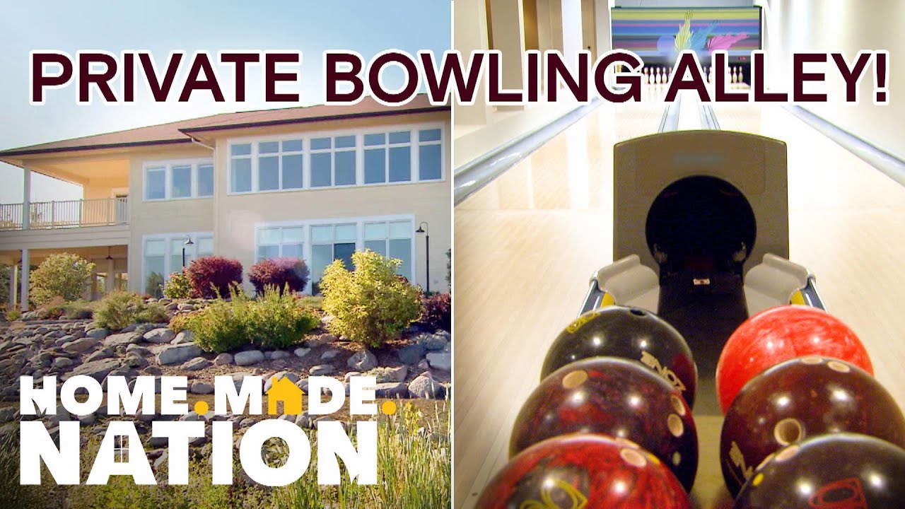 Lakehouse With A BOWLING ALLEY | Lakefront Luxury | Home.Made.Nation | Home.Made.Nation