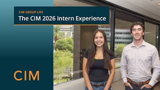 The CIM 2026 Intern Experience