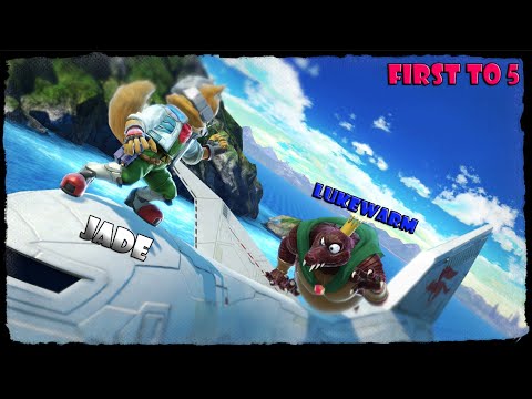 First to 5 with Lukewarm VS Jade (King K  Rool VS Fox)