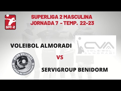 Partido de Superliga 2 - 2022/2023 CV Almoradi - Servigroup Benidorm