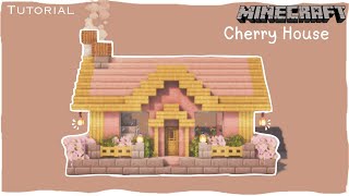 Minecraft How To Build A Cherry Blossom Survival House