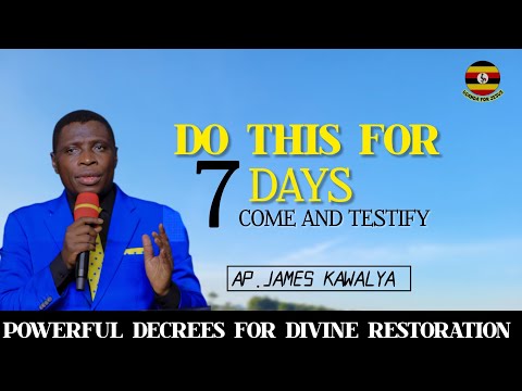 The Shocking Decrees of Jubilee Explained||AP.JAMES KAWALYA