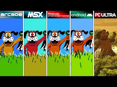 Duck Hunt (1984) Arcade vs MSX vs NES vs Android vs PC (Which One is Better?)